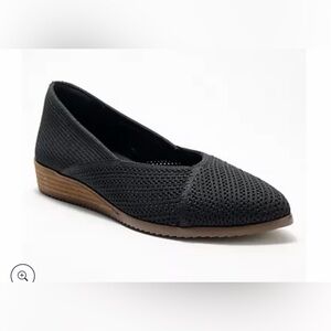 Skechers Cleo Sawdust Recycled Knit Wedges - Sweet Sensation